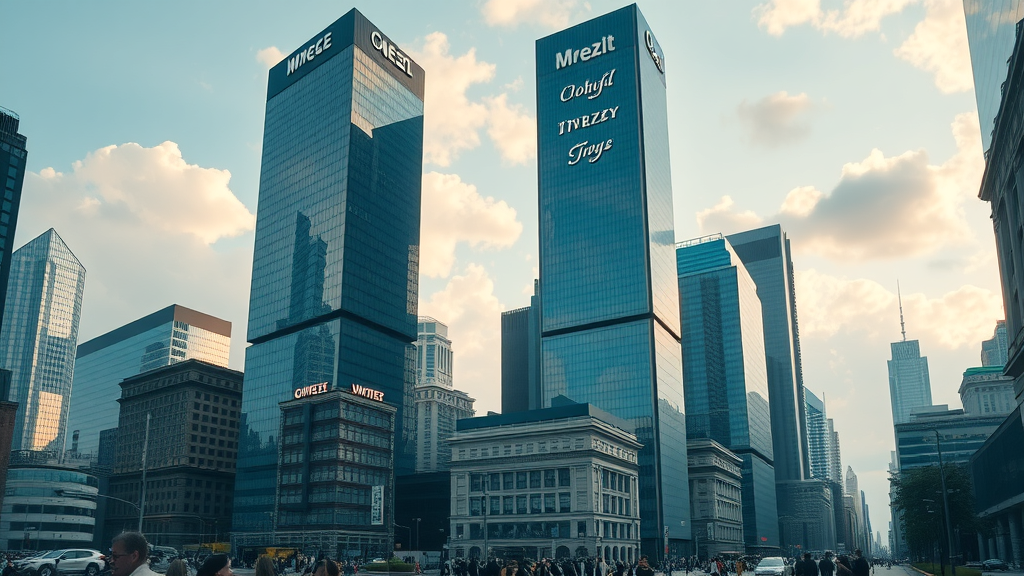 top commercial real estate broker firms headquarters in urban cityscape