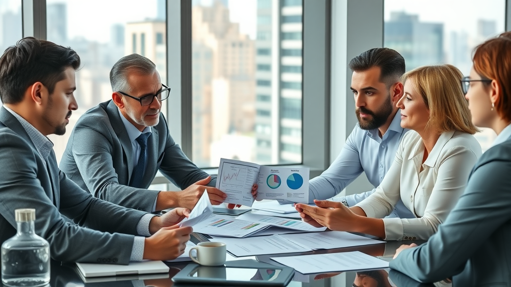 small business sale insight business meeting advisors cash flow strategies modern office