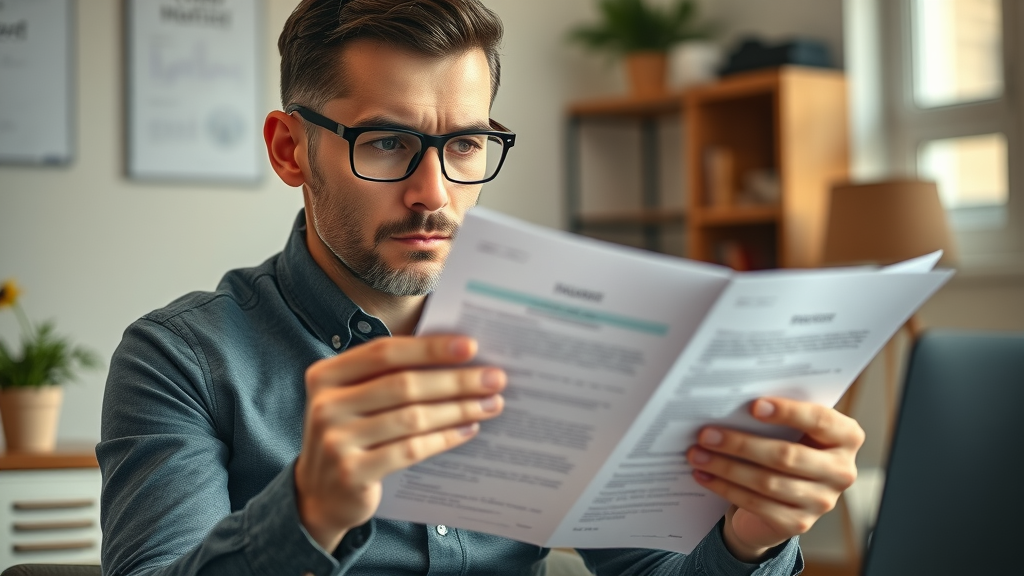 concerned entrepreneur reviewing franchise documents, franchise for sale, cash flow, cash required