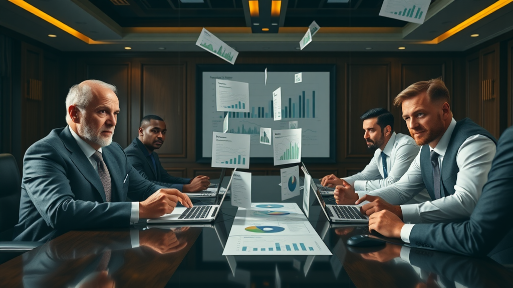 private equity mergers and acquisitions business leaders overseeing investment analysis