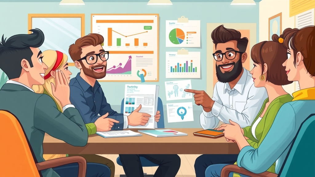 business broker explaining sale process to group of small business owners