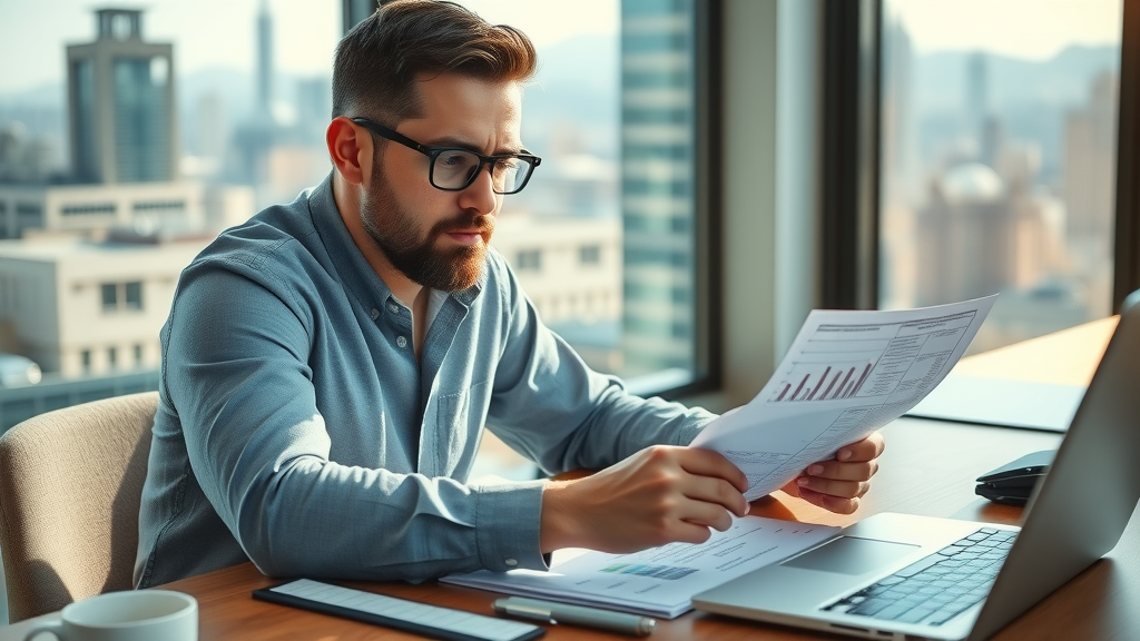 financial analyst performs business valuation for business brokerage services