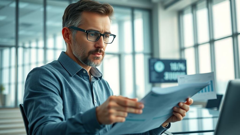financial analyst reviewing business broker valuation charts, business broker, business brokers