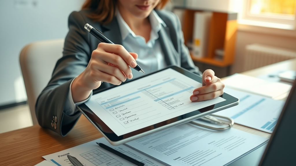 mergers and acquisitions due diligence checklist businesswoman