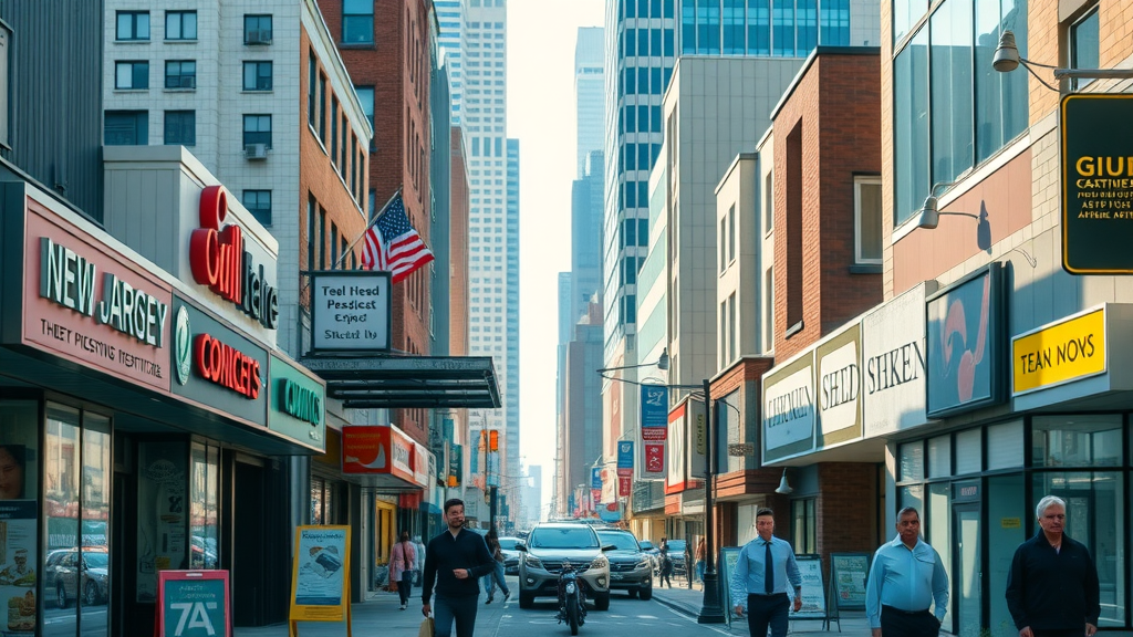 business for sale bustling new jersey street tech offices professional services