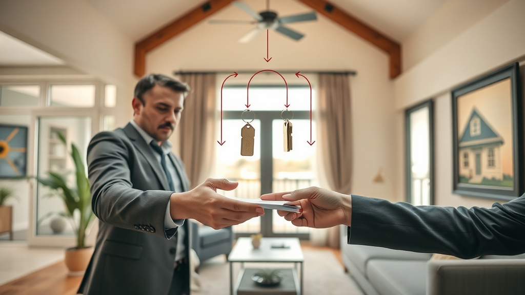 infographic money flow how broker fees are split real estate agents brokers homebuyer seller