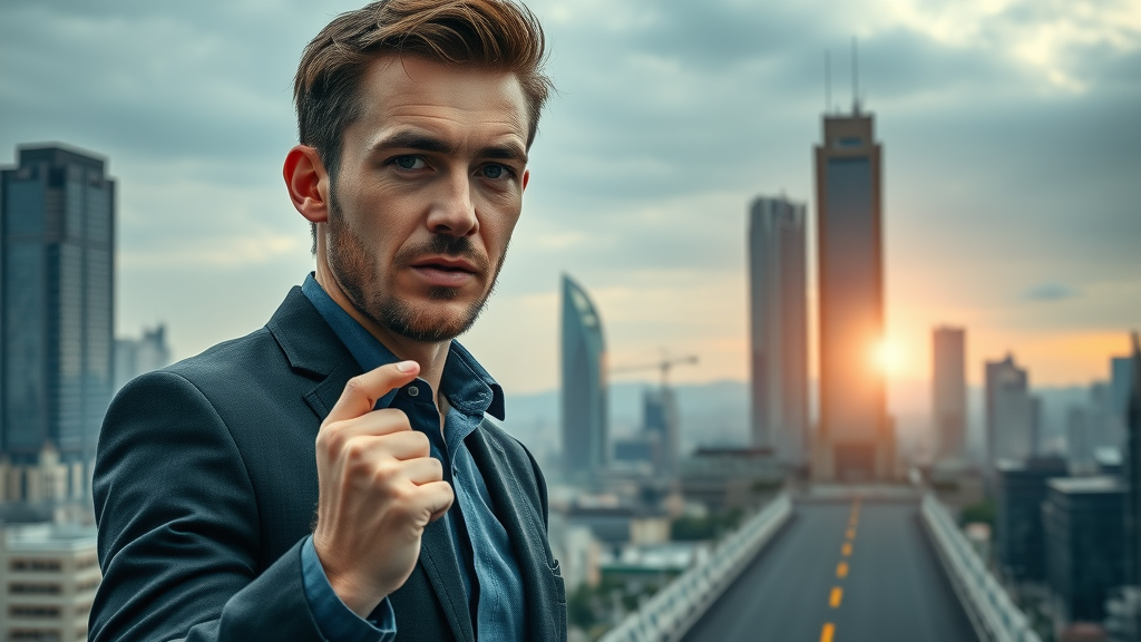Entrepreneur comparing starting a business versus buying an existing business, weighing options
