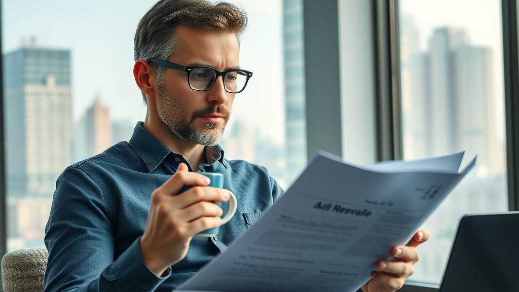 reflective entrepreneur considering buying an existing business