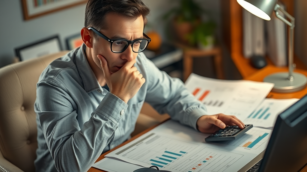 business owner evaluating business broker fees and potential sale returns