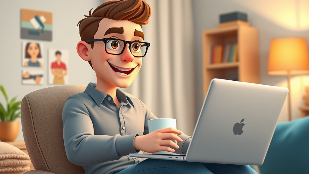 aspiring business owner exploring cleaning, coffee, vending franchise for sale options on a laptop