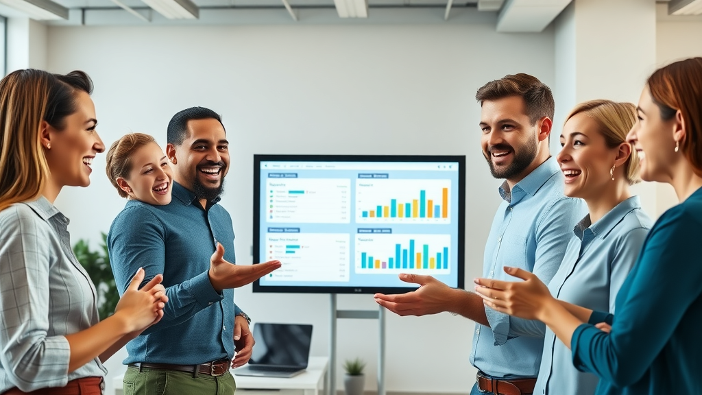 marketing team presenting business sale strategies, businesses for sale, business sale, business brokers
