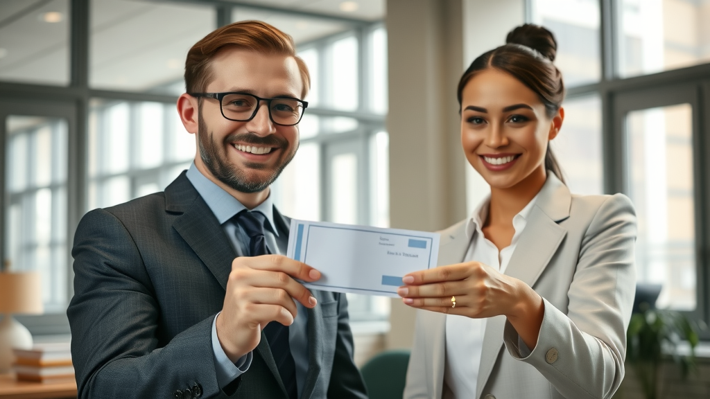 business brokers receiving success fee after business sale payment confirmation